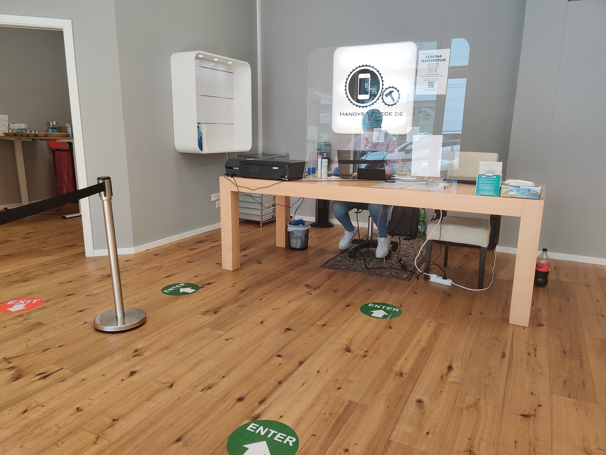 Corona Testzentrum 1 1